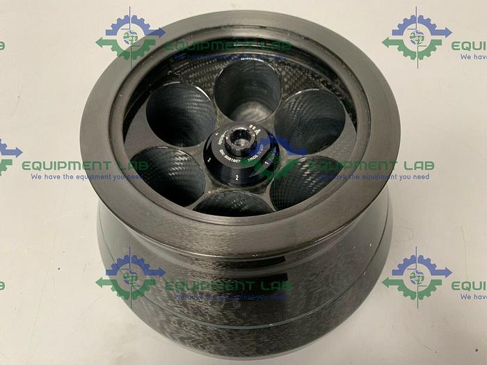 Used Beckman Coulter FiberLite F10BCI-6x500y  Rotor 6x500 mL 10,000 RPM