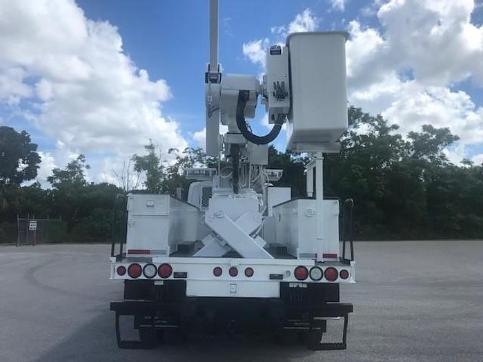 Used HiRanger TCX-55 60ft Bucket Boom on 2008 International 7300 60ft Extended Cab Utility Truck - C54796