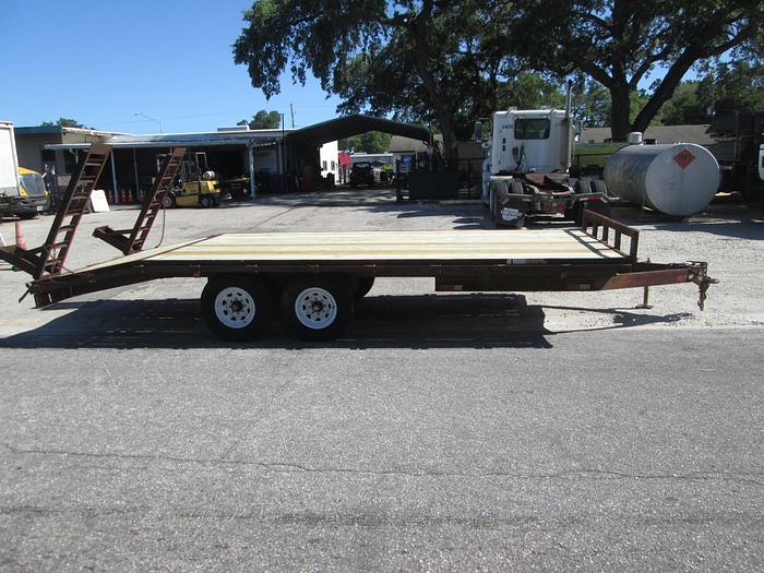 Used 8'x20' Deck Over Trailer
