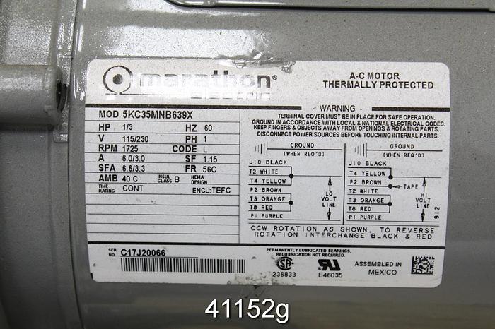 Unused Nova Tech Piston Pump #41152