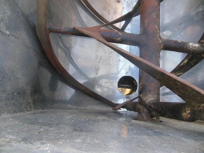 Used Mixer, Ribbon, 58 CF, S/st & C/st, Strong Scott, 15 HP #C743241