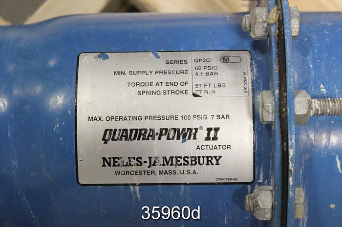 Used Neles Jamesbury 2" Ball Control Valve, 5150 31 3600 MT #35960