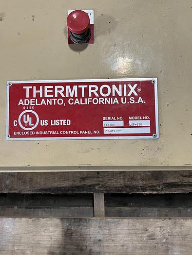 Used THERMTRONIX LFS 650 FURNACE