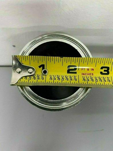 Used Stainless Steel 5" Tapered Sanitary Fitting Reducer 1" to 2"