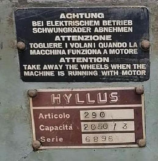 Usato PRESSA PIEGATRICE IN GHISA HILLUS