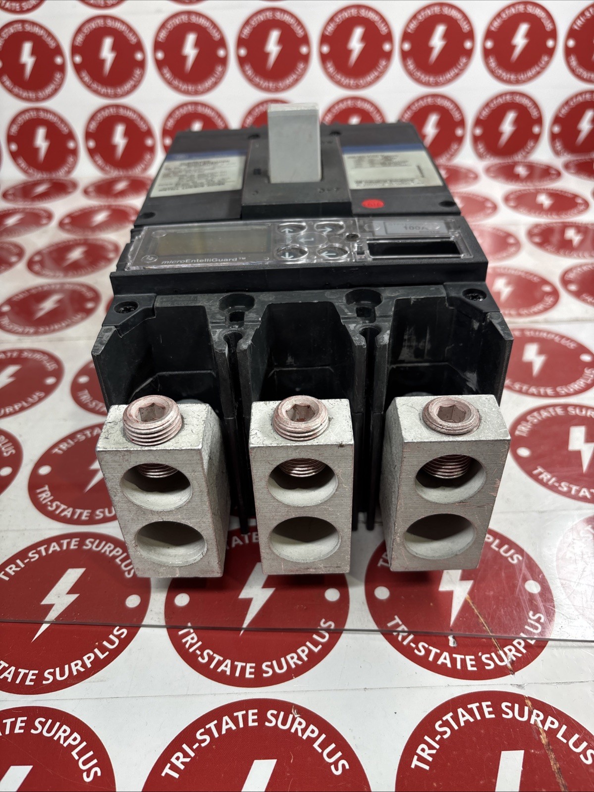 Used GENERAL ELECTRIC SGHC3601L3XX CIRCUIT BREAKER 3 POLE 150AMP 600V WITH LUGS 🔴