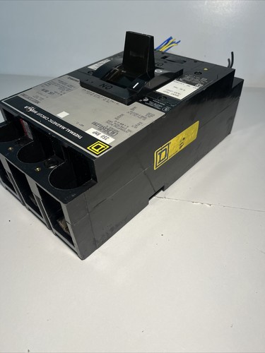 Used Square D LHL363501290 LHL 3 PH 600 V 350 A Circuit breaker w/ LA11289 & LA11028