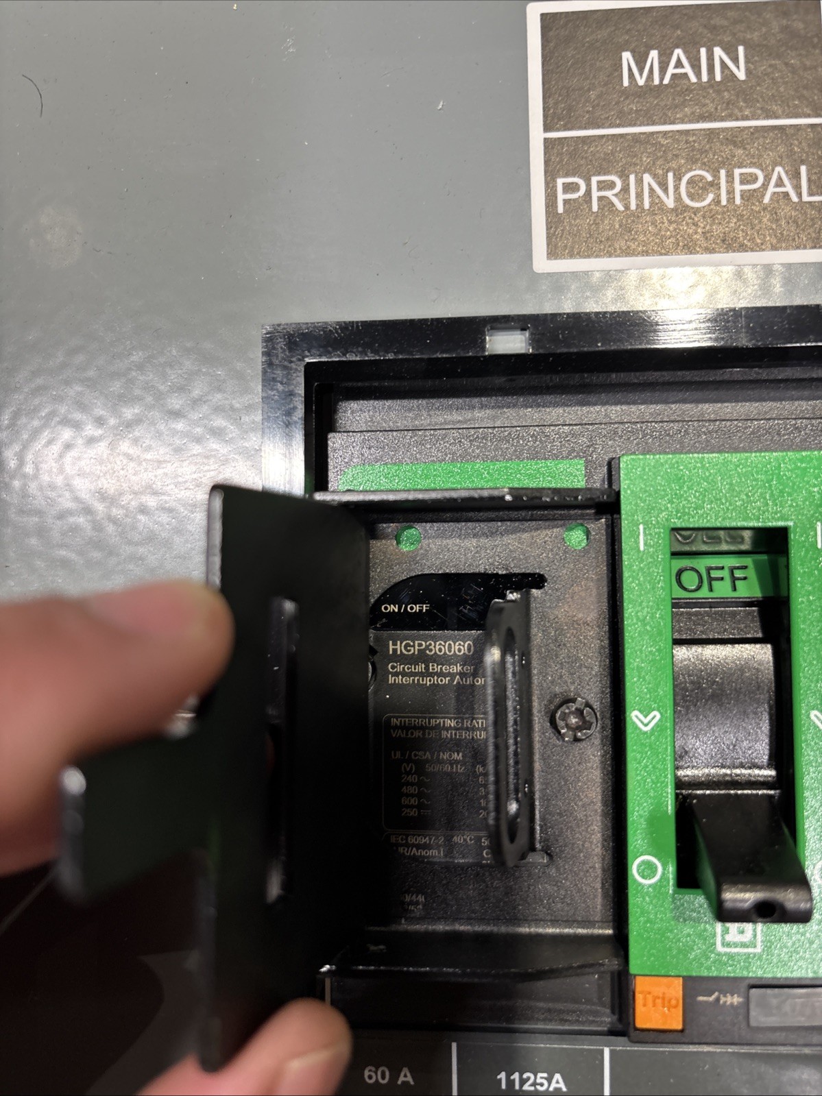 Square D 60A AMP 208Y/120V 42SP 3PH/4W NQ INTERIOR PANELBOARD New