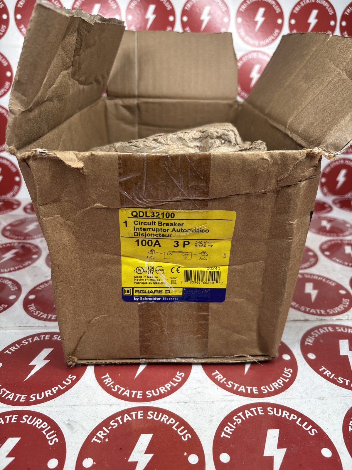 Used QDL32100 Square D 100 Amp 240 Volt Circuit Breaker - Next Day Option - New 🔴🔴