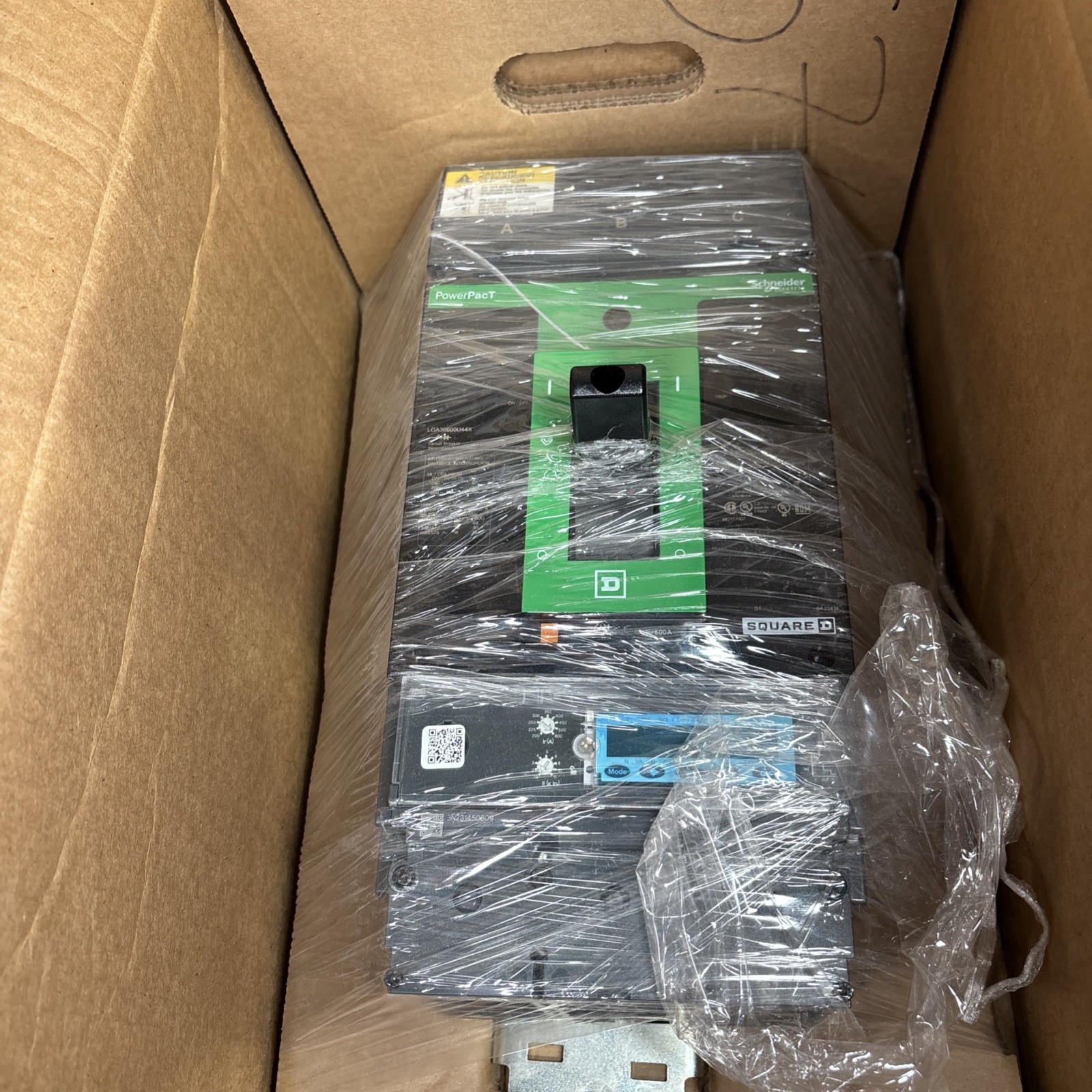 SQUARE D LGA36600U44X BREAKER 3POLE 600A 600V NEW IN BOX WARRANTY 🔴🔴