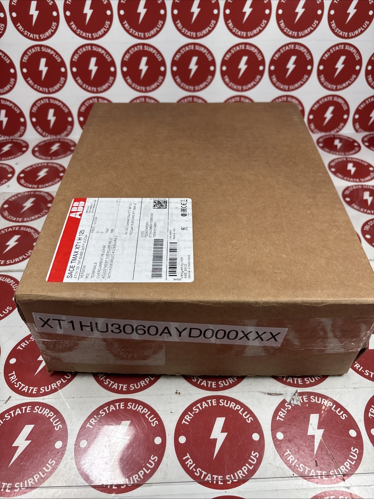 ABB SACE TMAX XT1 H 125 Circuit Breaker 100A 3-Pole 600V NIB 🔴🔴🔴