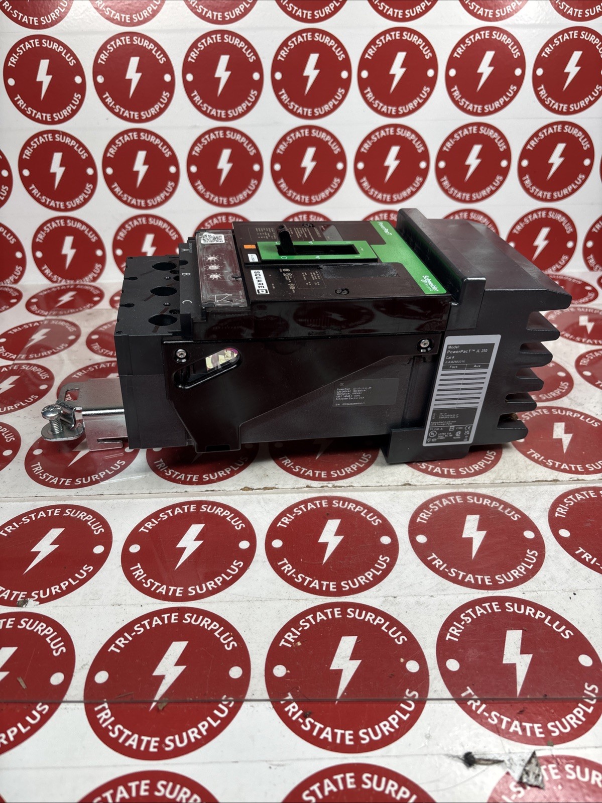 Used JLA36250U31X Square D 250A 600V 3P I-Line Circuit Breaker  w/ LI 3.2 Trip 🔴🔴🔴