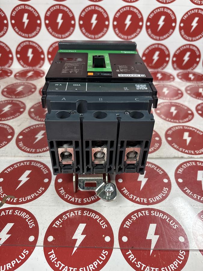 Refurbished Square D HJA36020 Circuit Breaker 600v HJA36020YP Warranty 🔴