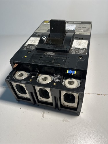 Used SQUARE D LHL363501294 U 350A 600V 3 USED 48Vdc UVR + 1A/1B Aux Swit