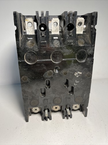 Used GE THED136100, 100 Amp, 600 Volt, 3 Pole, BLACK, Circuit Breaker