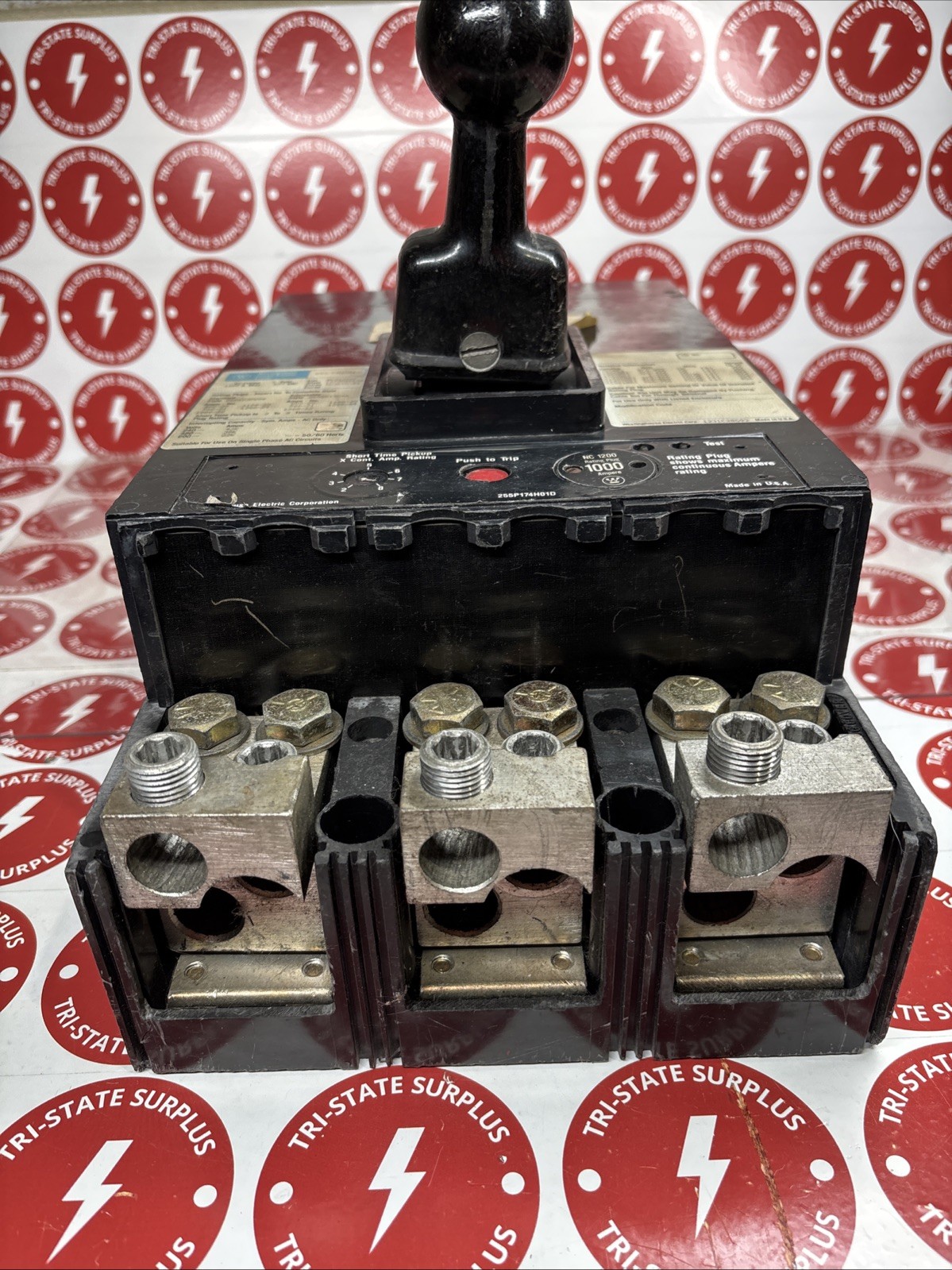 Used Westinghouse NC31200F Seltronic Circuit Breaker 1200A 3P 600V WARRANTY 🔴🔴