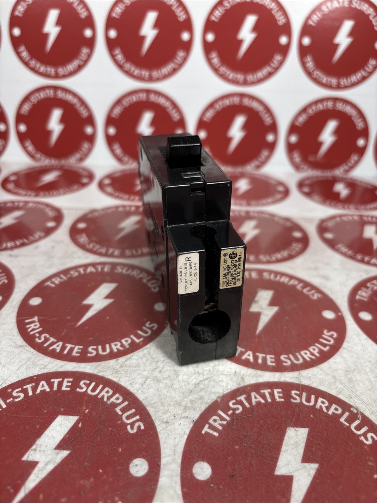 Used SQUARE D EHB14020 CIRCUIT BREAKER, EHB TYPE, 1-POLE, 277V, 20A 🔴🔴