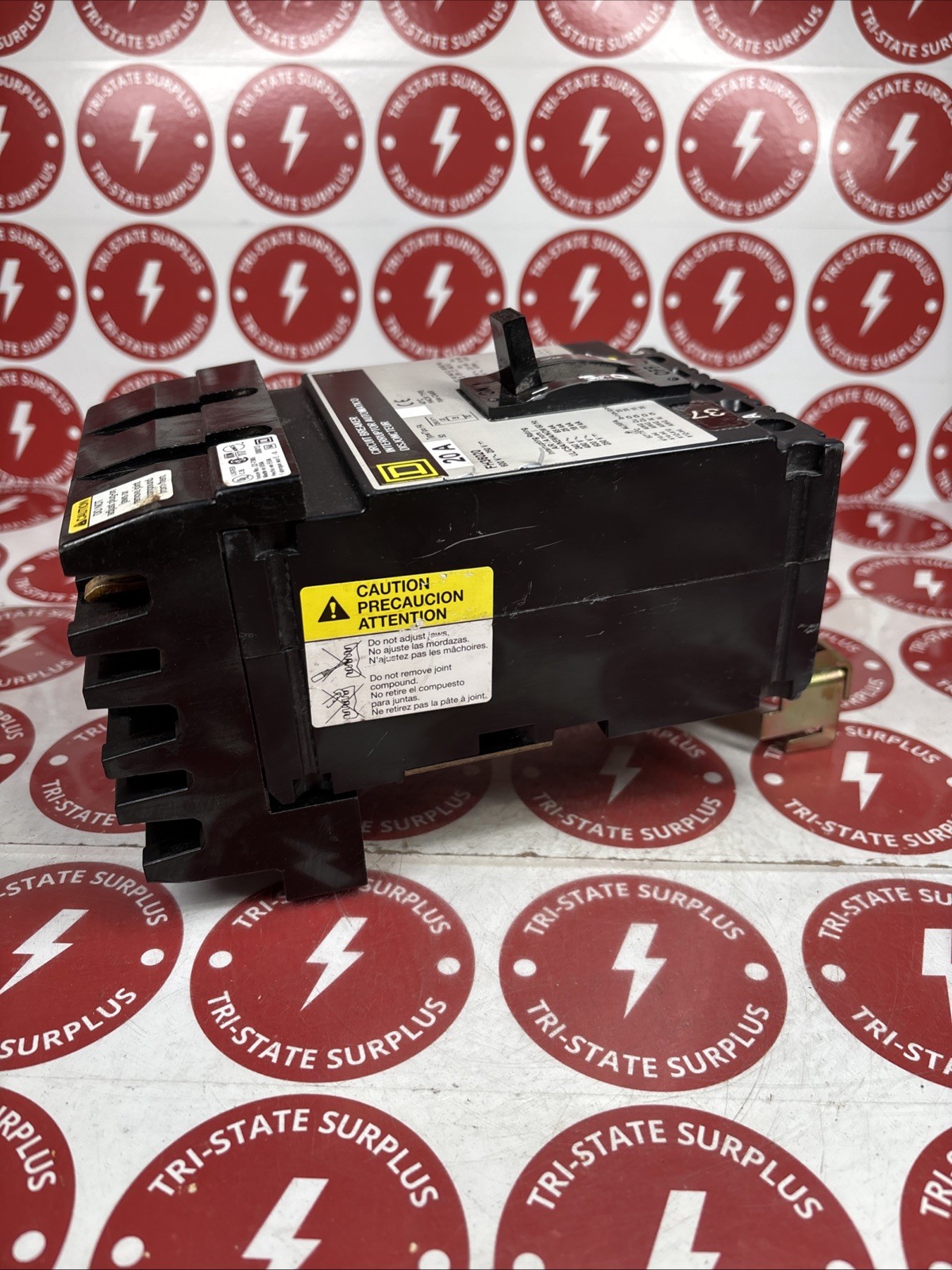 Used Square D FH36020 20 Amp 600 Vac 3 Pole I Line Breaker- Warranty 🔴🔴🔴
