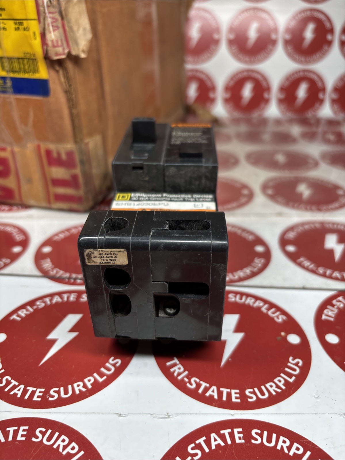 LOT OF 1- Square D EHB 14030 EPD Protection Grnd Fault GFI GFCI 30a 277v 🔴