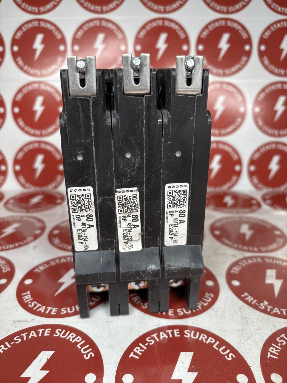 Used New Square D EGB34080 80 Amp, 3 Pole, 480 Volt Breaker WARRANTY 🔴🔴
