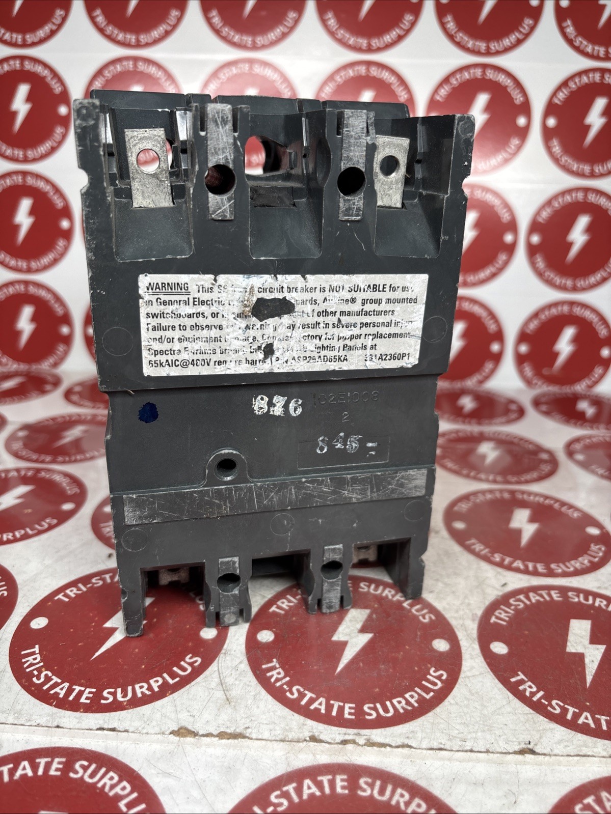 Used GE SELA  SELA24AT0060 2 POLE 480V 60 AMP CIRCUIT BREAKER 50 Amp Trip 🔴🔴