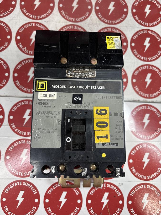Used Square D FA34030
