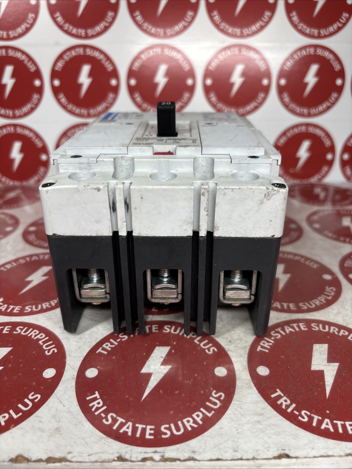 Used Eaton 20 Amp Circuit Breaker 600 VAC / 250 VDC 3 Pole  PDG23M0020TFFL 🔴🔴🔴