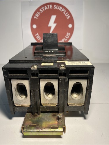 Used Square D Q432400, 400 Amp, 240 Volt, 3 Pole, Black, Circuit Breaker