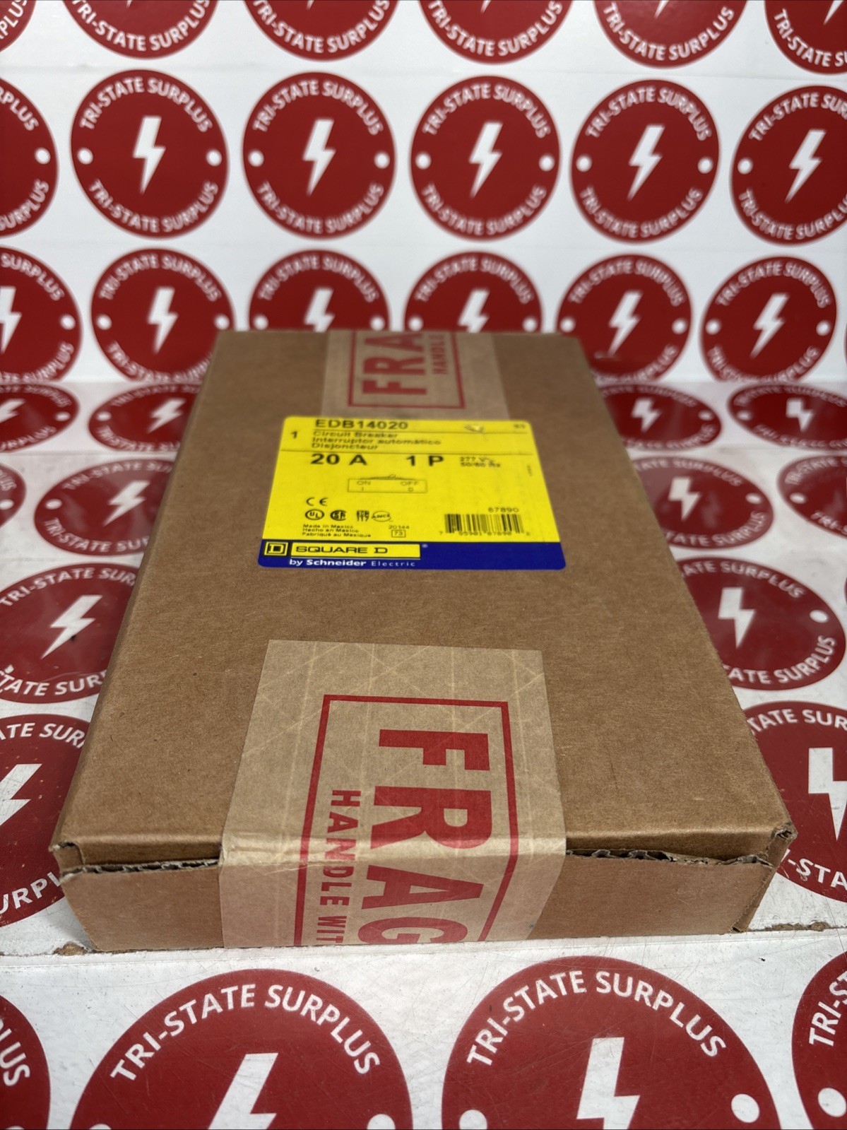 NEW Square D EDB14020 Circuit Breaker 20A 1-Pole 277V 🔴🔴