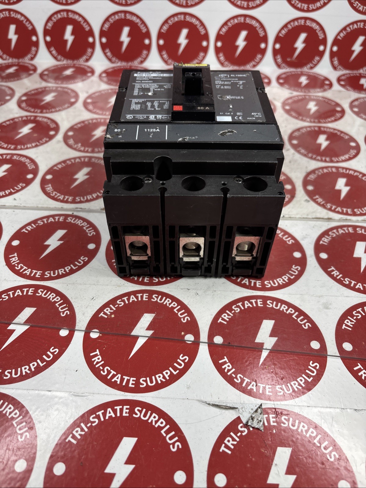 Used HDL36080 Circuit Breaker Schneider HDL36080SH - WARRANTY 🔴🔴