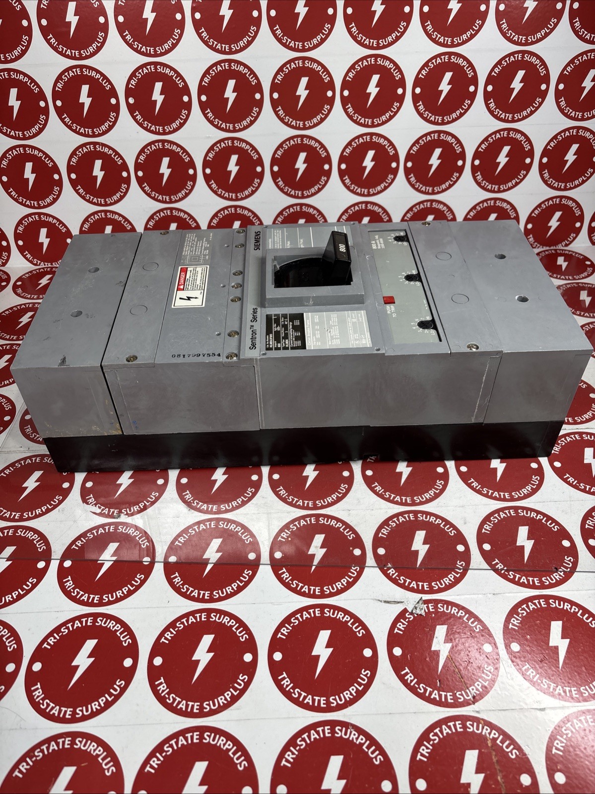 Used Siemens Circuit Breaker HLMD63F800 800 Amp 600 Volt 3 Pole W/800 Amp Trip