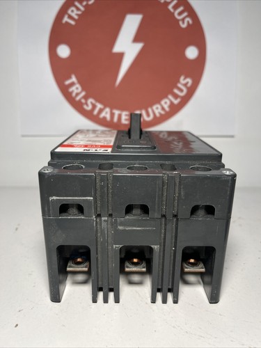 Used EATON CVS3100X CIRCUIT BREAKER 100 AMP 240 VAC 3 POLE 42 kA CUTLER HAMMER