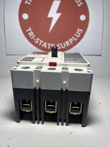 Used Eaton HMCP015E0C 600VAC 250VDC 15 Amps Molded Case Circuit Breaker