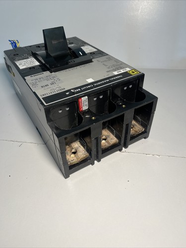 Used Square D LHL363501290 LHL 3 PH 600 V 350 A Circuit breaker w/ LA11289 & LA11028