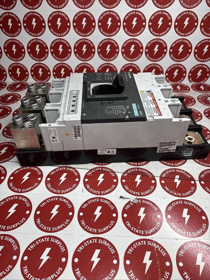 Used Siemens NMX3T800 Circuit Breaker 800 Amp 600 Volt 3 Pole WARRANTY