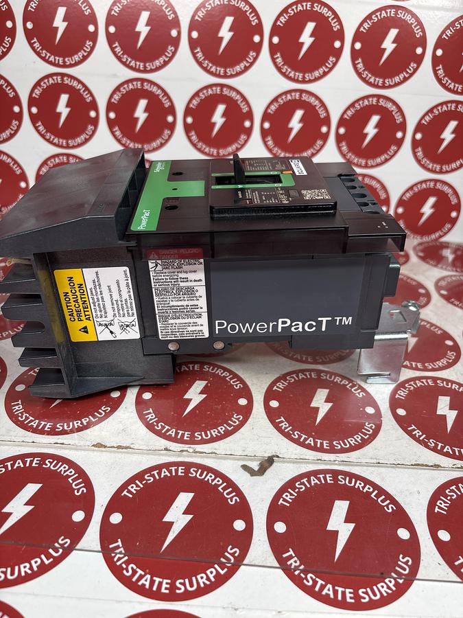 NEW PULL OUT Square D BJA36125 3 Pole 125 Amp 600 Vac PowerPact I-Line Breaker