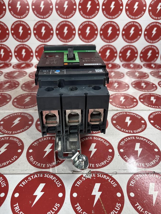 Refurbished Square D JDA36225 Powerpact Circuit breaker 225A 600V Warranty 🔴