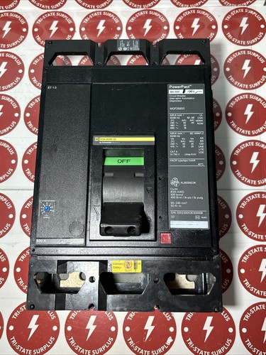 Used SCHNEIDER ELECTRIC SQUARE D MGF26800E10 CIRCUIT BREAKER 800A 600V 🔴🔴🔴