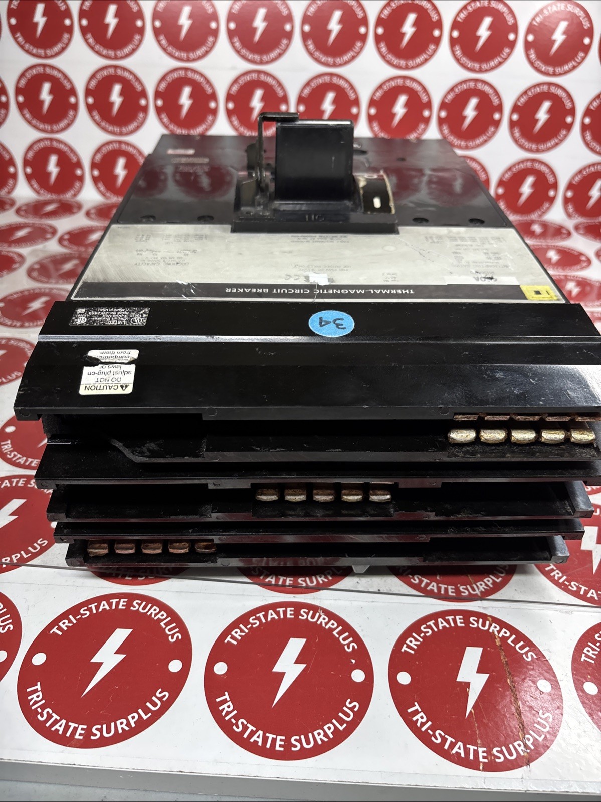 Used MH36450 Square D 450 Amp 600 Volt I-Line Circuit Breaker * CHIPPED*