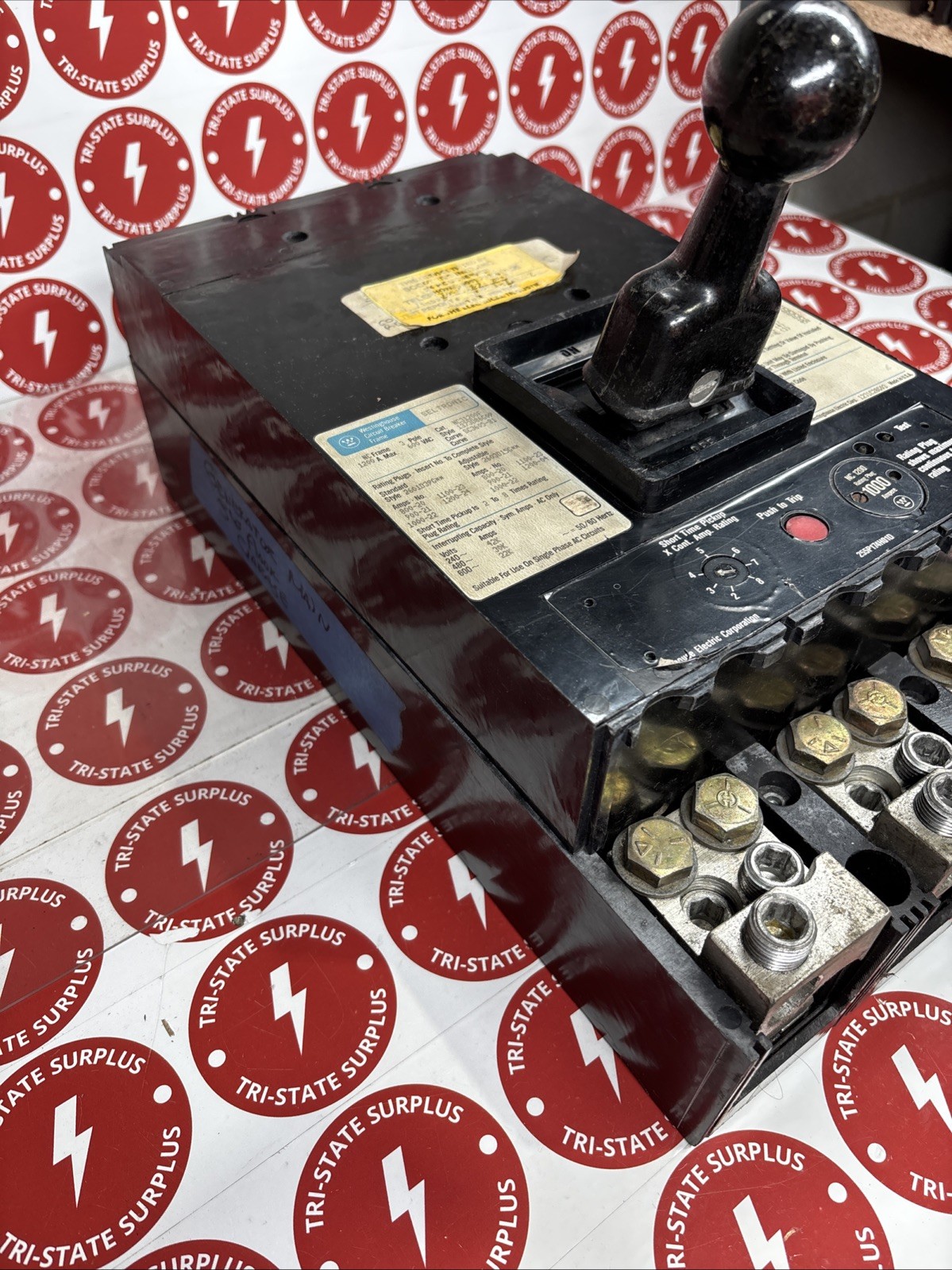 Used Westinghouse NC31200F Seltronic Circuit Breaker 1200A 3P 600V WARRANTY 🔴🔴