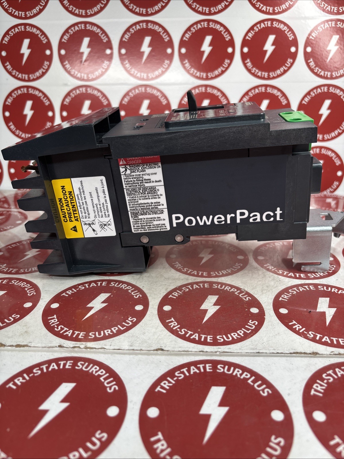 Used Schneider BDA24110Y2 PowerPacT Circuit Breaker, 110 Amp, 2 Pole, 18kA @ 480/277V