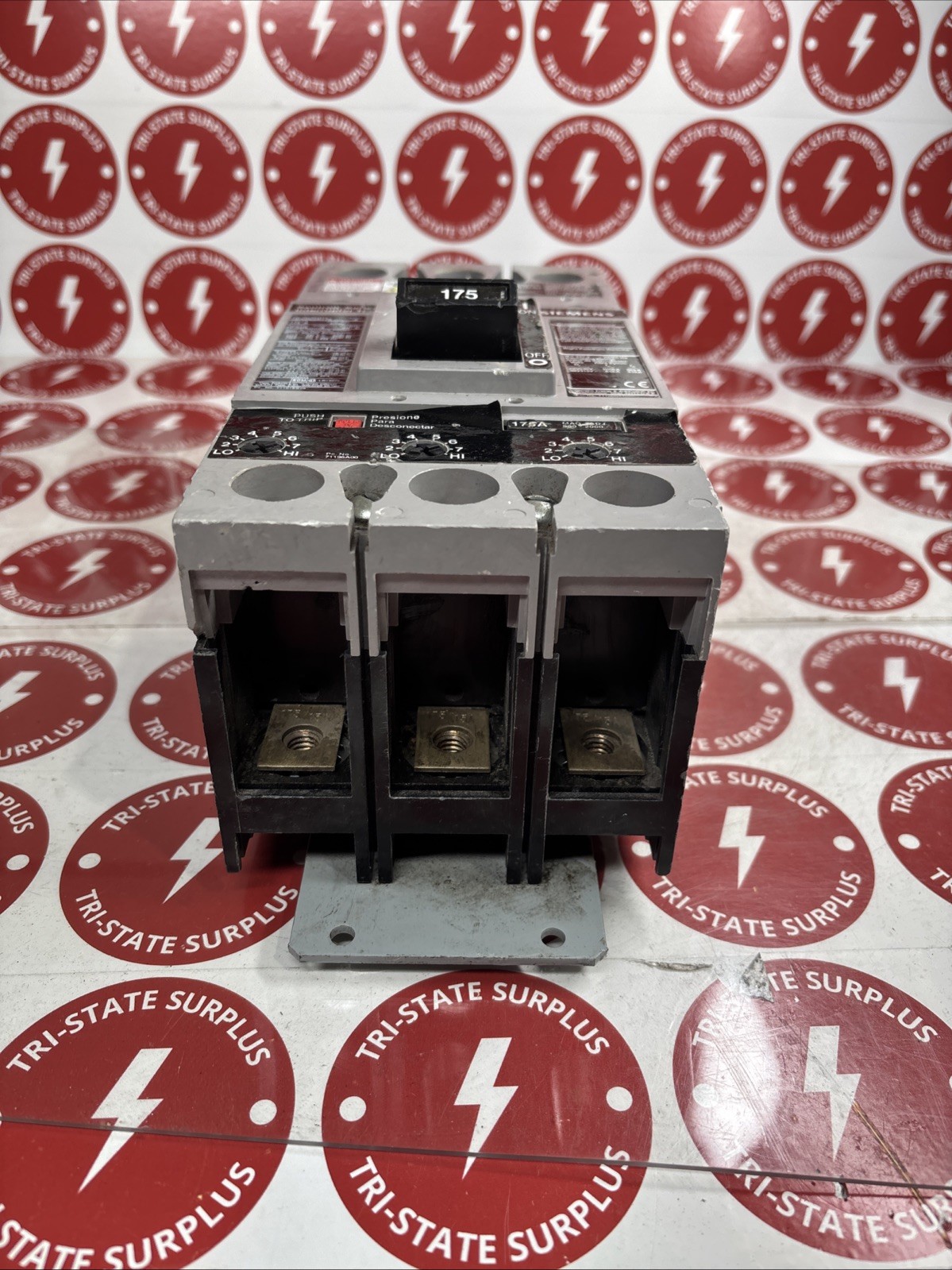 Used Siemens HFXD6 3 pole 175 amp 600v HFXD63B175 Sentron Circuit Breaker HFXD 🔴