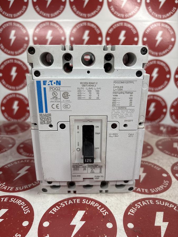 Used Eaton PDG23M0125TFFL