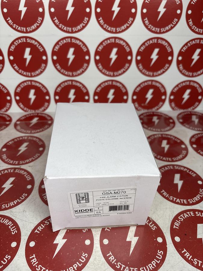 Kidde Mirtone GSA-M270 Single Action Fire Alarm Pull Station New In Box🔴
