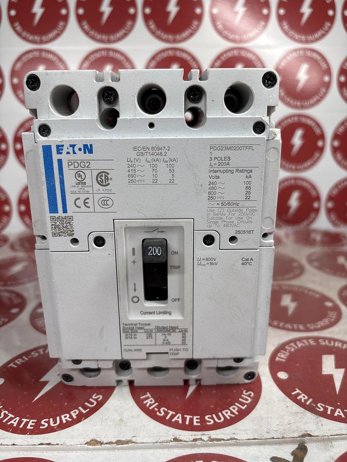 Used Eaton PDG23M0200TFFL