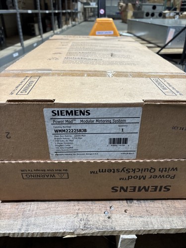 Siemens WMM22225RJB 3ph-in-1ph-out 2-Gang 1200A 225 Amp RING Type Cover, 5th Jaw