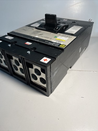 Used MHL3645025DC3903 Square D MHL 450A Circuit Breaker UNDERVOLTAGE & AUXILIARY