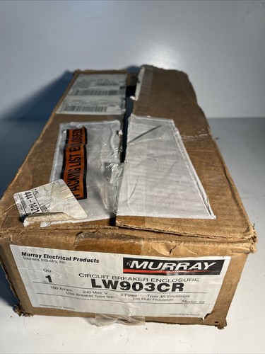 Used MURRAY LW903CR, 100 Amp, 240 Volt, 3P4W, Nema 3R, Load Center- E1532-NEW-B
