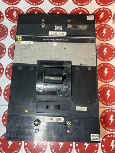 Used Square D MAF36800 Circuit Breaker 800A 600 VAC  800 Amp 🔴🔴🔴