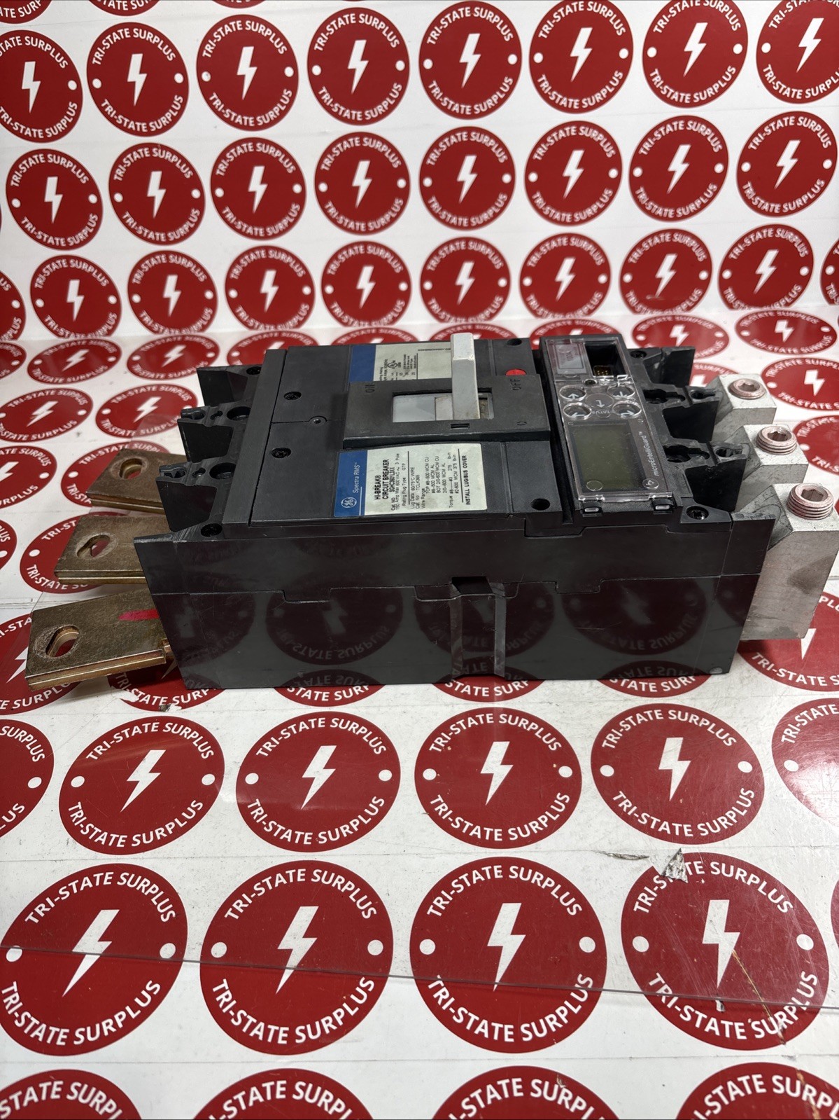 Used GENERAL ELECTRIC SGHC3601L3XX CIRCUIT BREAKER 3 POLE 150AMP 600V WITH LUGS 🔴